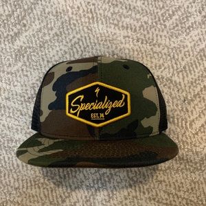 Specialized Bikes Camo Trucker Hat